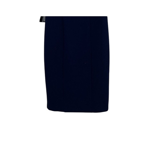 JS Collections Blue Illusion Sheath Cocktail Dress Size 2 NWT - Picture 3 of 4